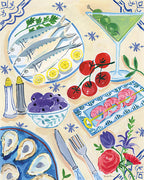 Seafood Tablescape